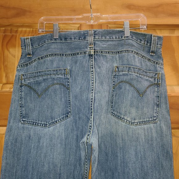 Levi's SilverTab True Boot Vintage Blue Jeans - Picture 7 of 13